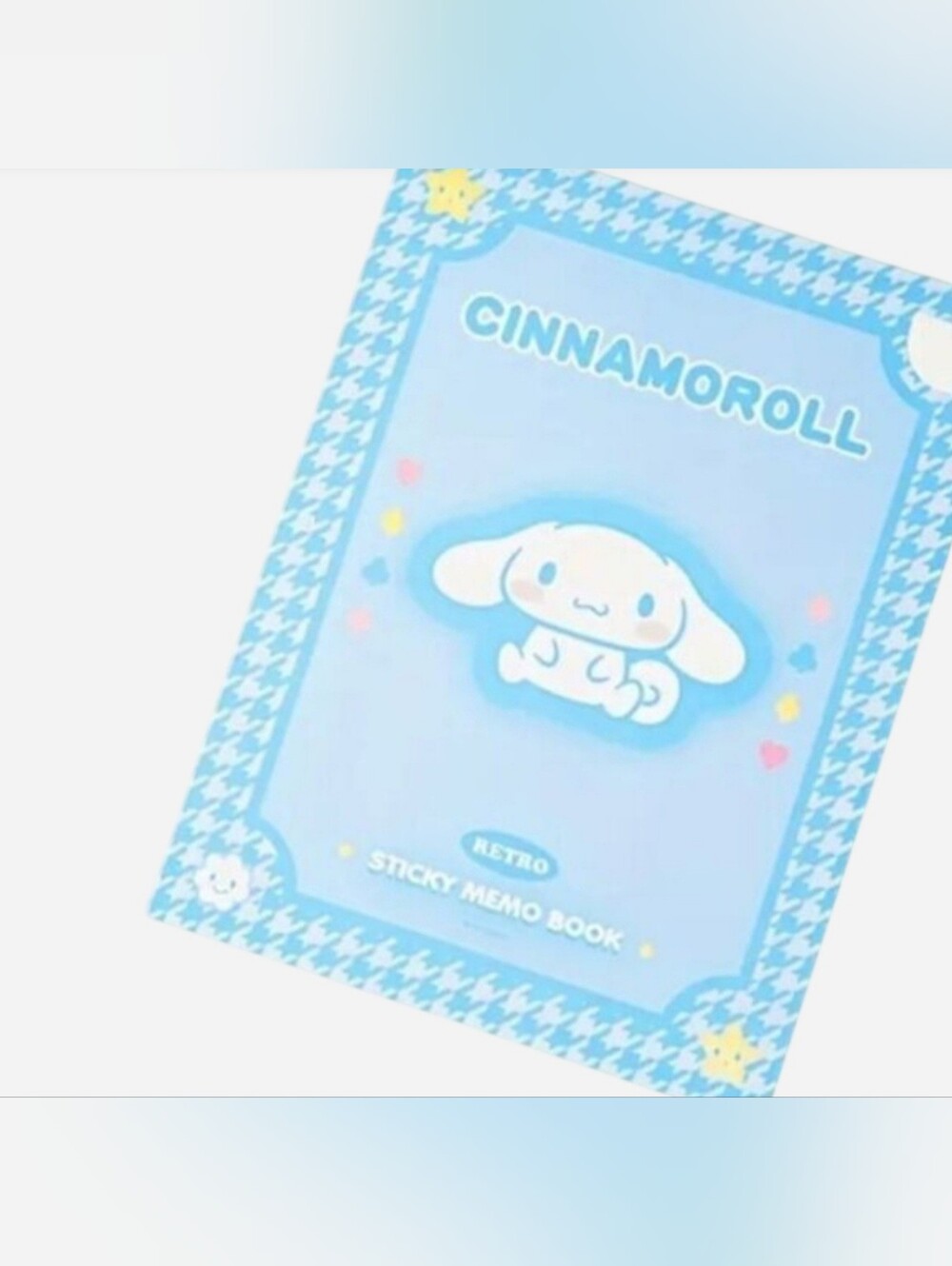 Cinnamoroll Kawaii Sticky Notes Notepad Stationery Set  NEW